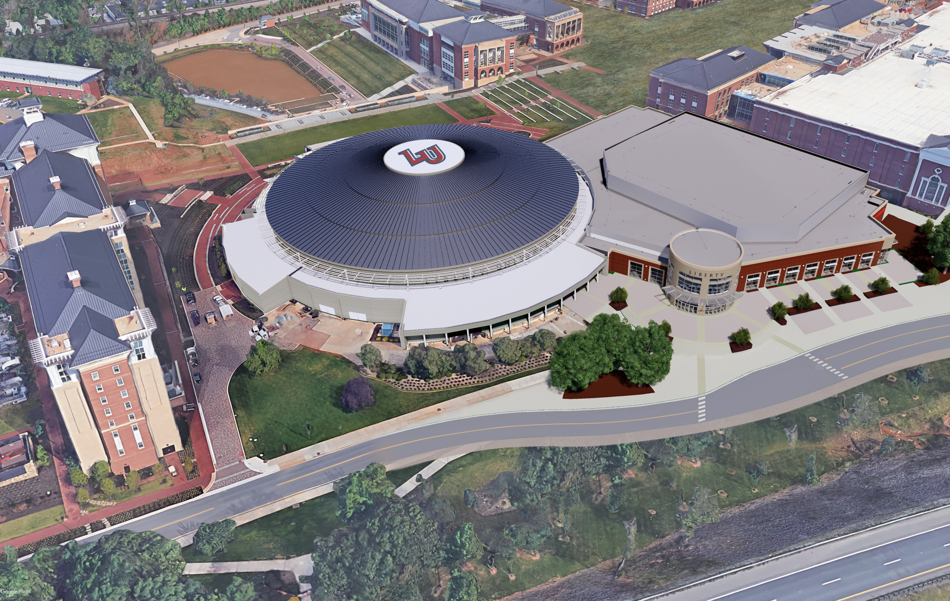 Liberty University – Vines Dome Replacement - ODELL Architecture
