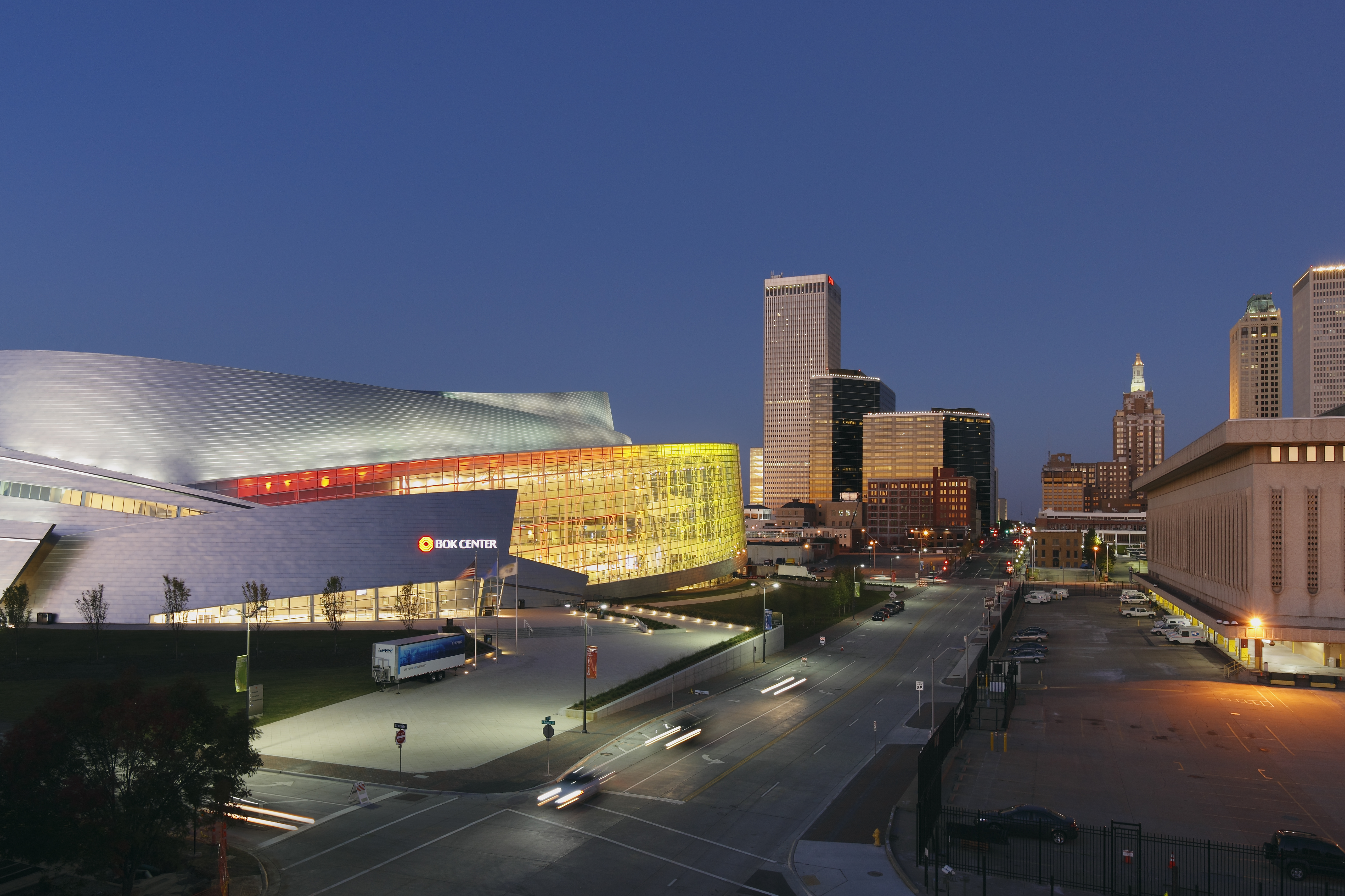 BOK Center, Tulsa, Oklahoma, Pelli Clarke Pelli Architects